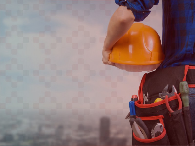 team at warehouse smiling